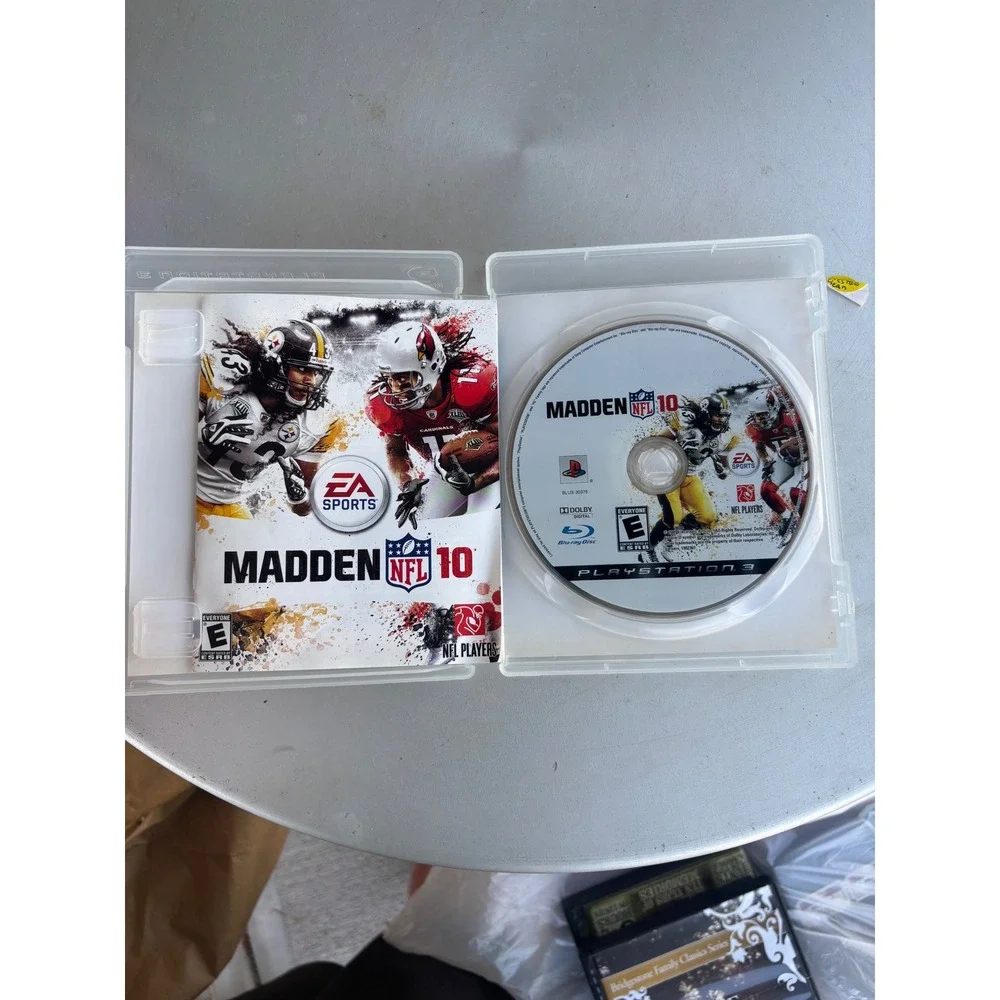 Madden NFL 10 Sony PlayStation 3 PS3 Game EA Sports Complete with Manual CIB‎